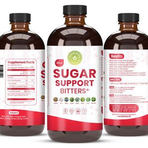 Yunani Herbs Sugar Support living bitters 480mls