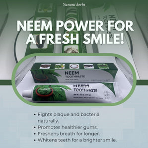 Neem-Powered Toothpaste | Neem Toothpaste | Unaniherbs