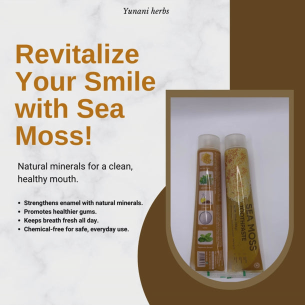 Sea Moss Toothpaste | Best Teeth Toothpaste | Unaniherbs