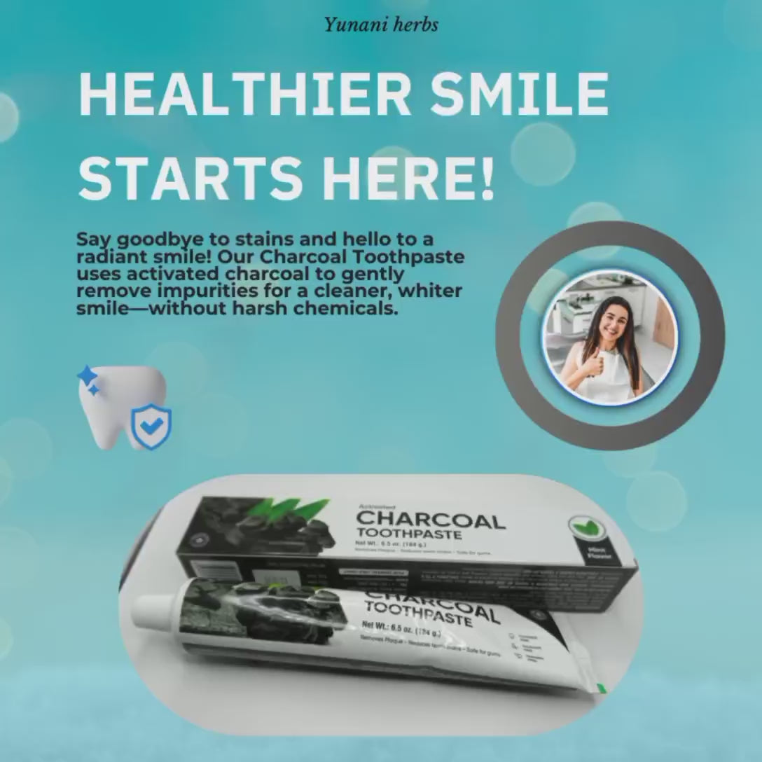 Charcoal Toothpaste | Best Charcoal Toothpaste | Unaniherbs